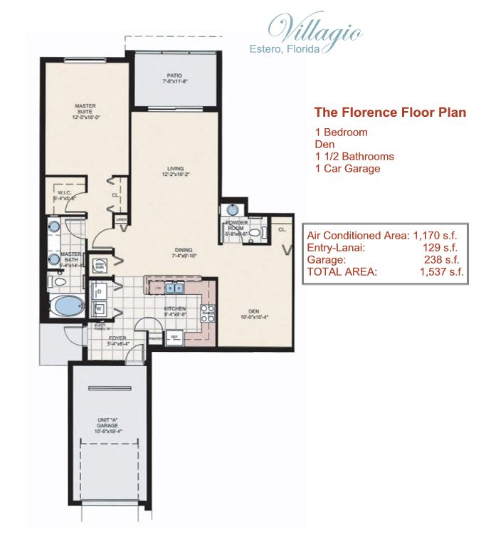 Villagio Floor Plans